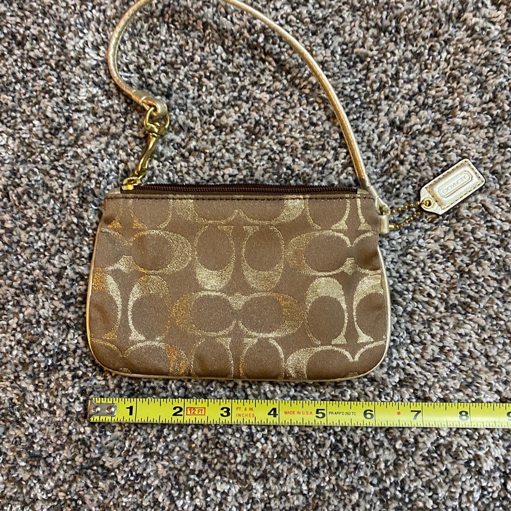 COACH wristlet